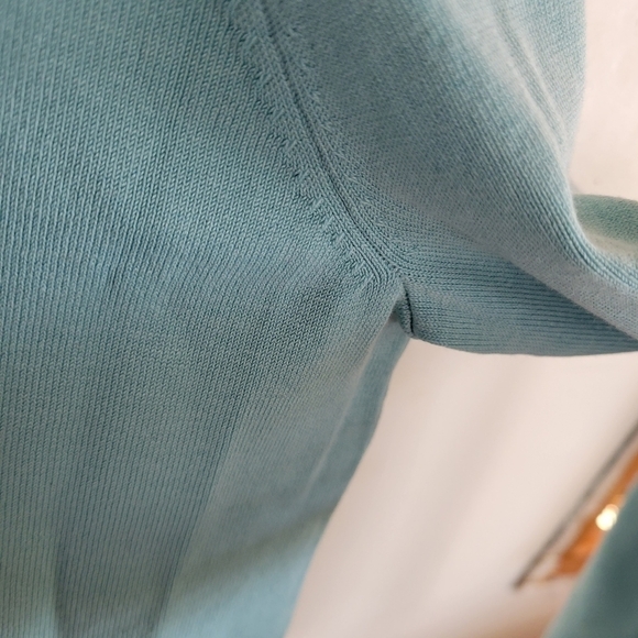 PENDLETON Long Sleeve Shirt Teal Green Blue Medium - Picture 3 of 7